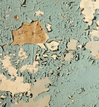 Old cracked paint. Stock Photos