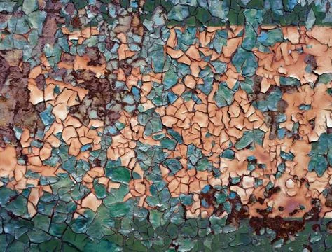 Old cracked paint Stock Photos