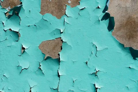 Old cracked painted wall Stock Photos