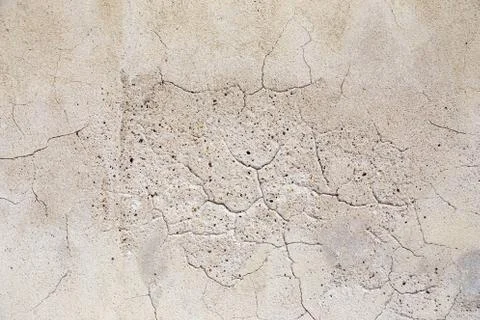 Old cracked plaster wall Stock Photos