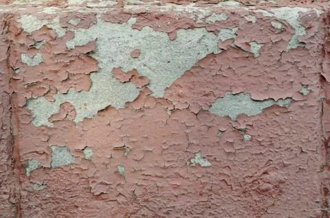 Old Cracked Red Wall Texture 5 Stock Photos