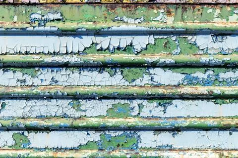 Old cracked rusty paint  background texture close-up Foto stock