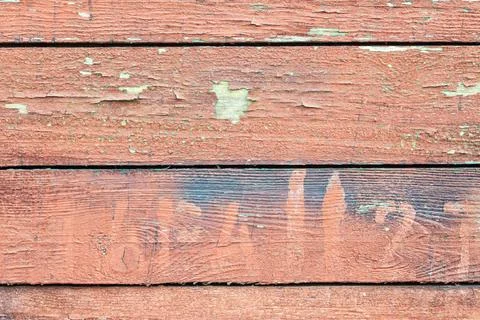 Old cracked rusty paint  background texture close-up Stock Photos