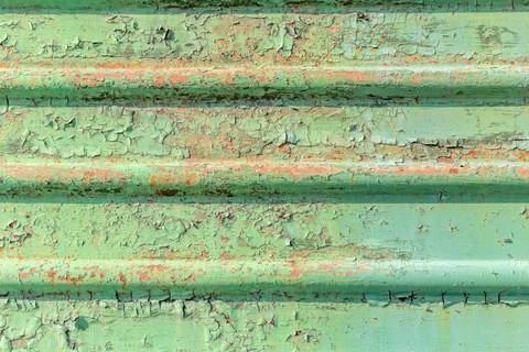 Old cracked rusty paint  background texture close-up Stock Photos