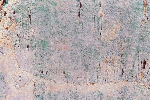 Old cracked rusty paint  background texture close-up Stock Photos