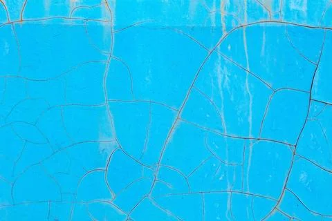 Old cracked rusty paint  background texture close-up Stock Photos