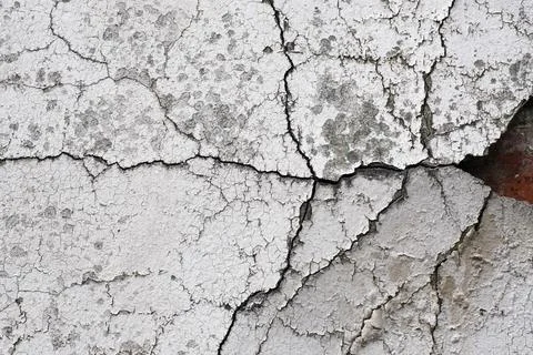 Old cracked wall background 6 Old cracked wall background showing bricks u... Stock Photos