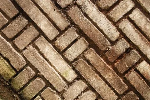 Old cracked wall Foto stock