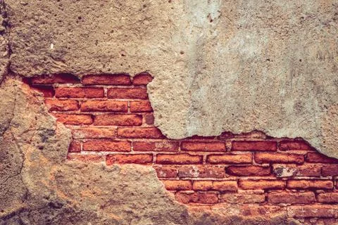 Old cracked wall Stock Photos
