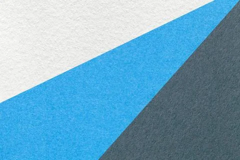 Old craft white, blue and gray color paper background. Vintage cardboard Foto stock