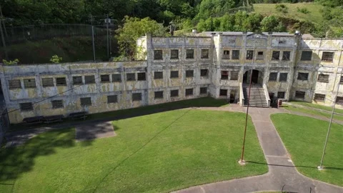 Old Craggy Prison Stockbeeldmateriaal 240447038