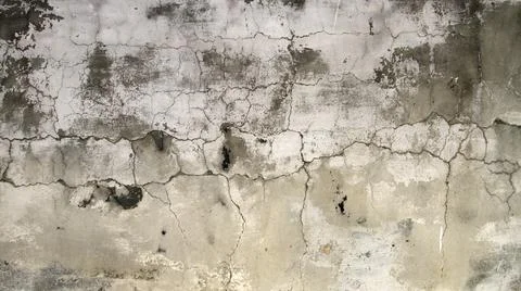 Old craked wall Stock Illustration