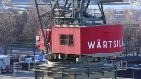 Old crane, attraction Stock-Footage 47909299