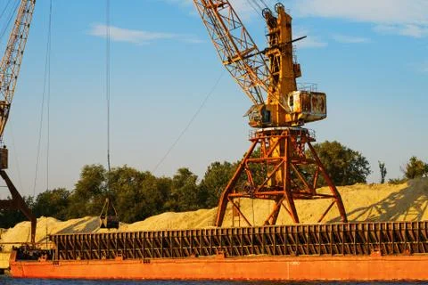 Old crane Stock Photos