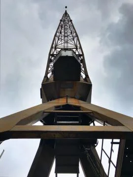 Old Crane Stock Photos