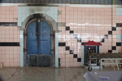 Old Crematorium in Central Java Stock Photos