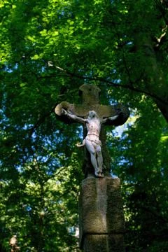 Old crucifix Stock Photos