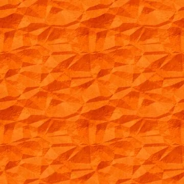 Old crumpled orange paper background Stock Illustration