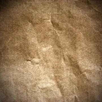 Old crumpled paper background Stock Photos