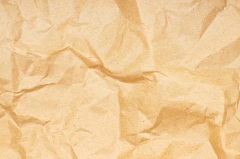 Old Crumpled Paper Foto stock
