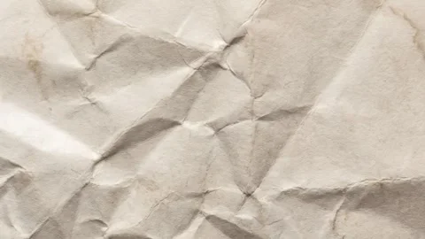 Old crumpled paper texture background, animated background Video stock 333977608
