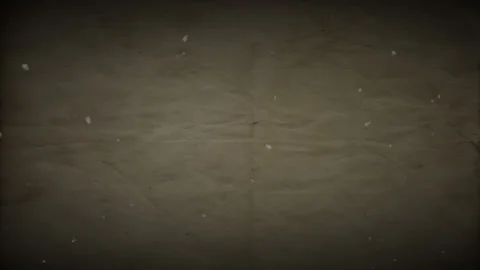 Old Crumpled Paper Texture with Floating Dust Particles Overlay Stock Footage 330124713