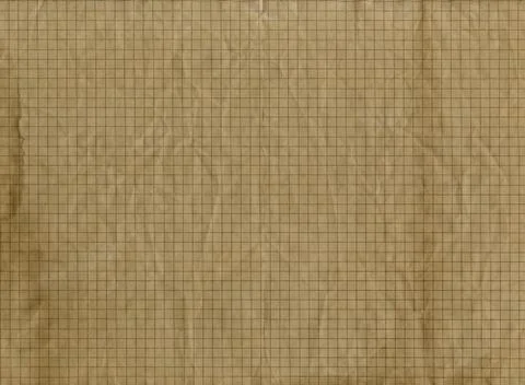Old crumpled paper, texture with spots and blots, background Stock Illustration