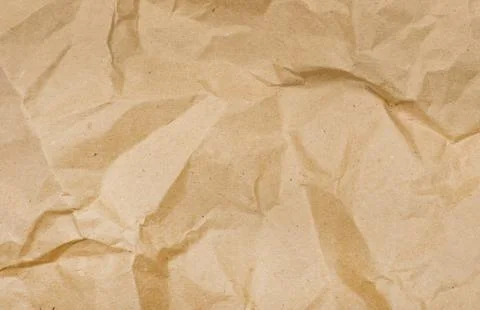 Old crushed paper background Stock Photos