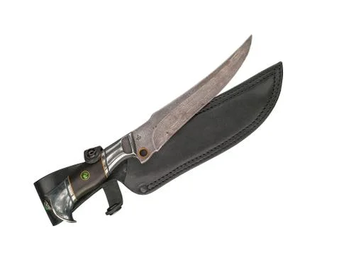 Old dagger with scabbard 스톡 사진