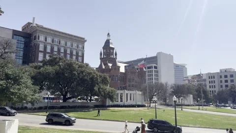 Old Dallas County Courthouse Vídeos de archivo 330077305
