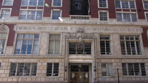 Old Dallas Courthouse Stock Footage 80204928