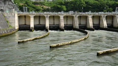 Old dam 動画素材 25013320