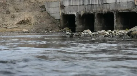 Old dam Stock Footage 49724553