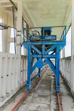 The old dam. 스톡 사진