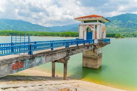 The old dam. Stock Photos