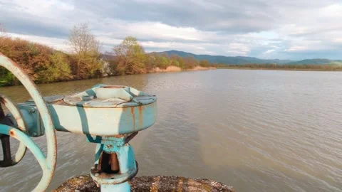 Old Dam Valve Stock Footage 195720015