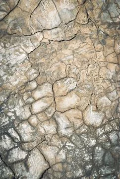 Old damaged cement plaster Stock Photos