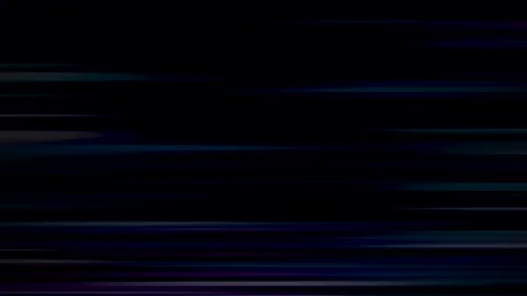 Old damaged horizontal lines on black background. Retro vintage transition Stock Footage 291078816