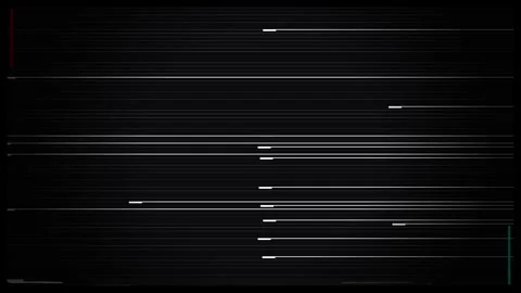 Old damaged VCR with visible scratches and dust on vintage electronic hardwar Stock Footage 345655630