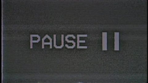 Vhs Pause Stock Footage ~ Royalty Free Stock Videos | Pond5
