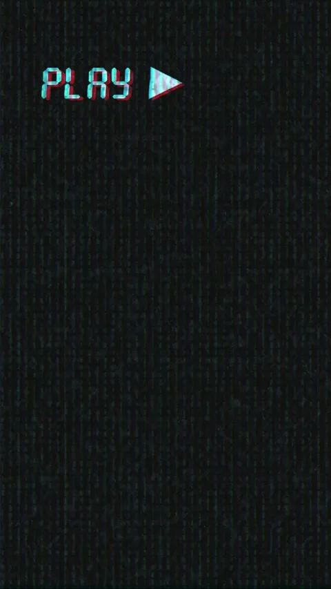 Old damaged VHS tape playing, over noise from an analog TV Stock Footage 304957848