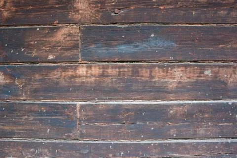 Old dark brown wood boards texture background Stock Photos