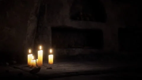 Old dark stone underground Catacombs Видео 160191188