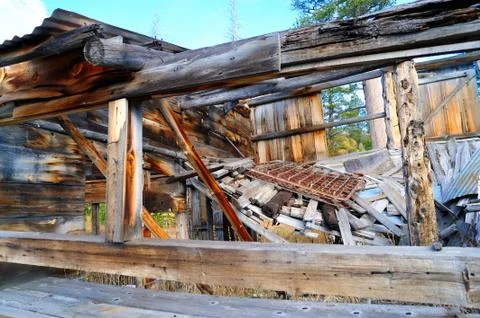 Old decaying house Stock Photos