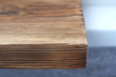 Old deck wood front background. Horizontal Stock-Fotos