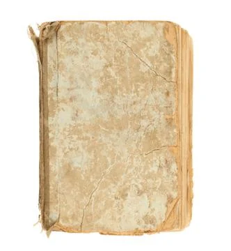 Old decrepit book cover Stock Photos