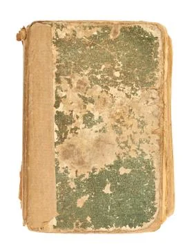 Old decrepit book cover Stock Photos