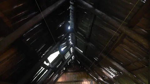 Old decrepit building Stock Footage 220549256