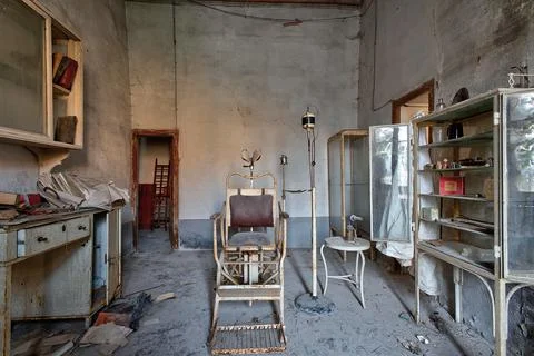 Old dentist's office Stock Photos