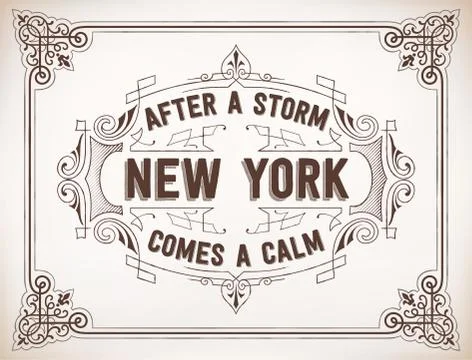 Old design. Organized by layers Stock Illustration